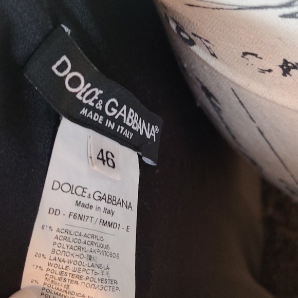 Dolce Gabbana Tweed Mini Dress size 46 - Picture 9 of 12